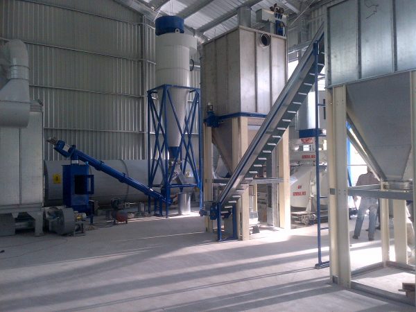 ALWO C vertical cyclone installation – view 1