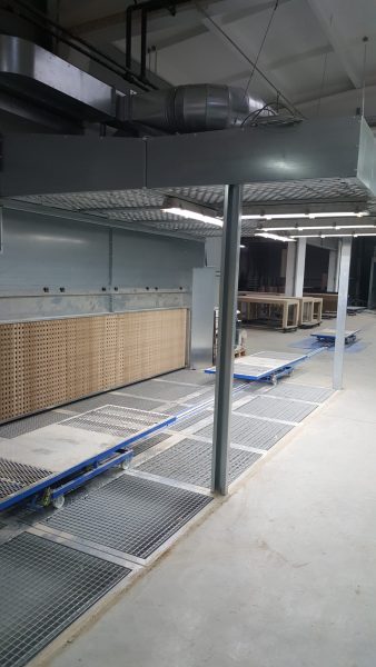 Painting and finishing line process equipment – view 4
