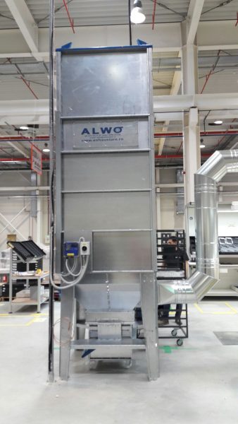 ALWO EFPJ compact dust collector installation – view 1