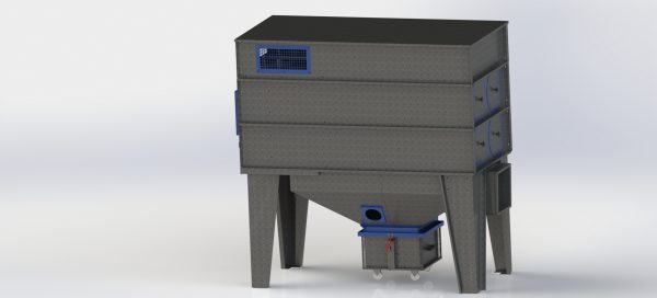 ALWO compact filtration unit – installation view